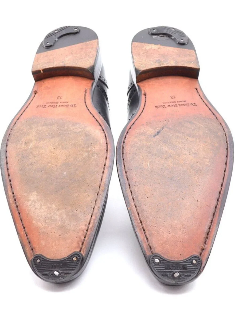 Men To Boot New York Duke Brogue Wingtip Oxfords 13 M